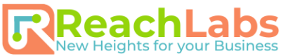Reach Labs logo with subheading: New Heights for your Business